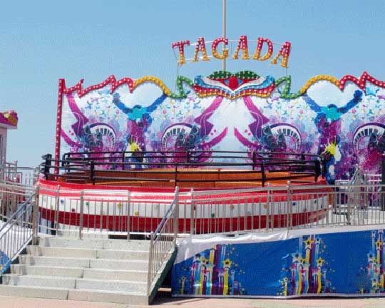 BAR-T24 Quality Disco Tagada Amusement Rides for Sale