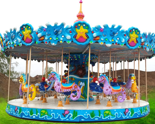 double decker carousel for sale