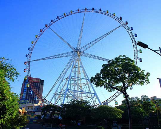 110m giant carnival wheels for sale